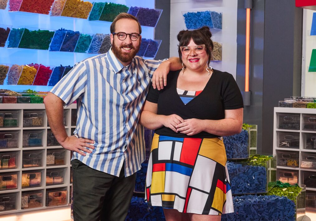 Nick & Kyndall for 'LEGO Masters' Season 5