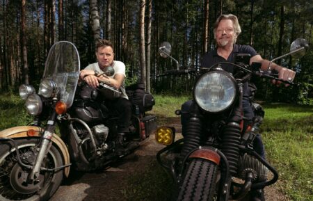 Ewan McGregor and Charley Boorman in Long Way Home