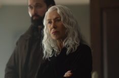 Emmett J Scanlan as Paul and Helen Mirren as Maeve Harrigan in Mobland - episode 3, season 1
