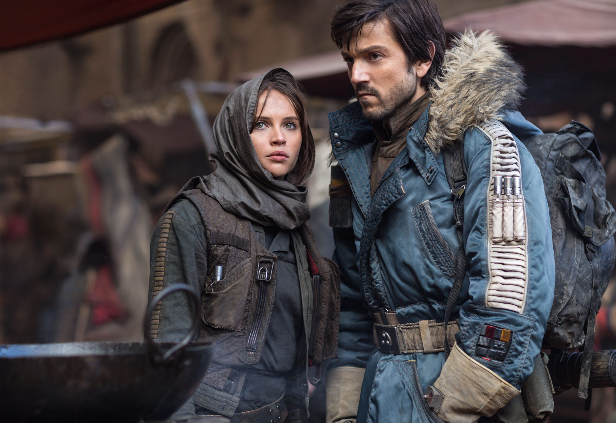 Felicity Jones and Diego Luna on 'Rogue One: A Star Wars Story'