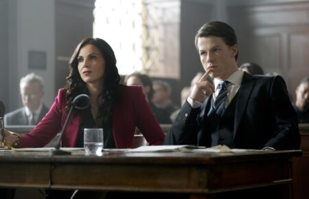THE RAINMAKER -- Episode 110 -- Pictured: (l-r) -- (Photo by: Christopher Barr/USA Network)