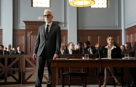 THE RAINMAKER -- Episode 110 -- Pictured: (l-r) -- (Photo by: Christopher Barr/USA Network)