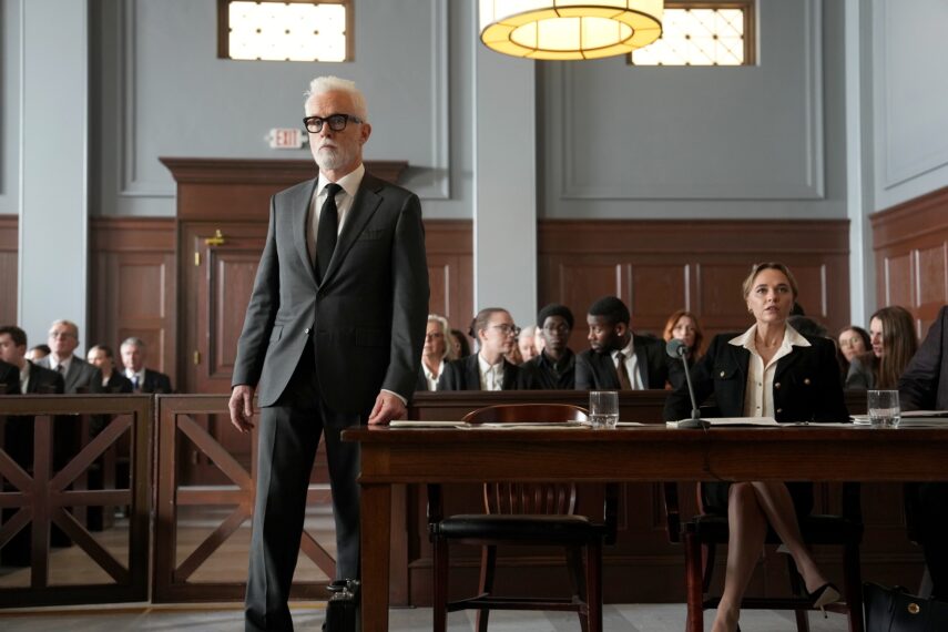 THE RAINMAKER -- Episode 110 -- Pictured: (l-r) -- (Photo by: Christopher Barr/USA Network)