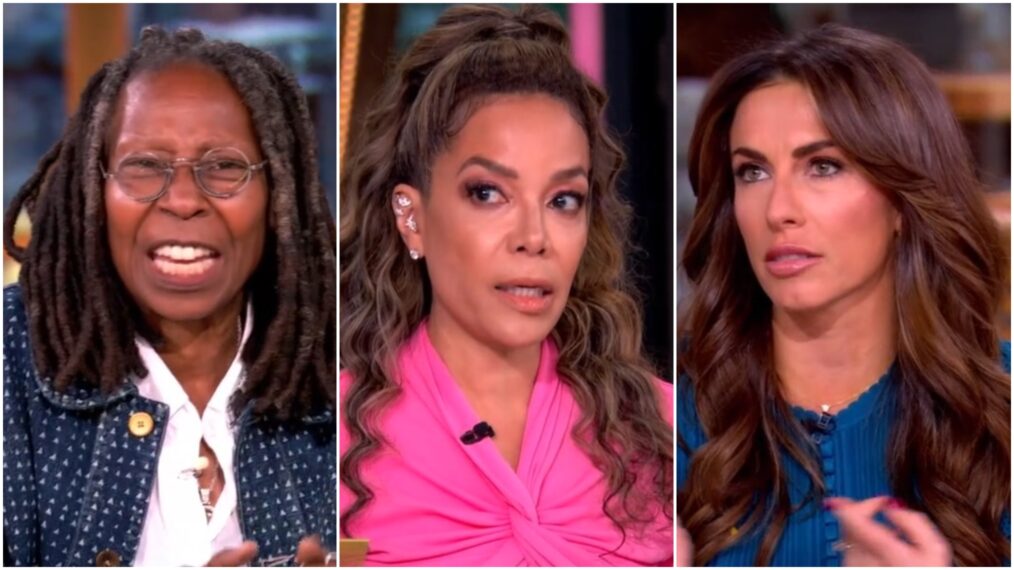 Whoopi Goldberg, Sunny Hostin, and Alyssa Farah Griffin on The View