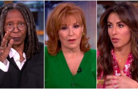 Whoopi Goldberg, Joy Behar, and Alyssa farah Griffin on The View