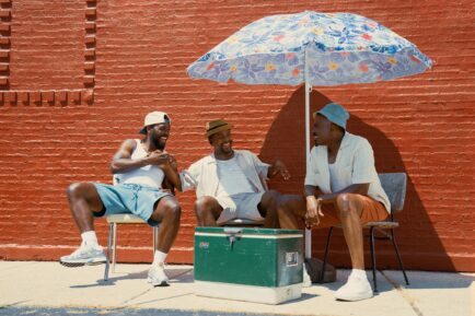 Luke James as Victor, Rolando Boyce as Darnell, and Jason Weaver as Shaad in The Chi - episode 6, season 7 - 'Do The Chi Thing'