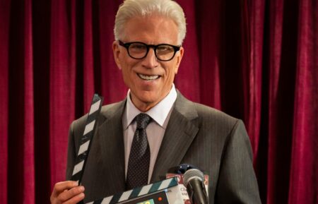 Ted Danson behind the scenes of 'A Man on the Inside' Season 2