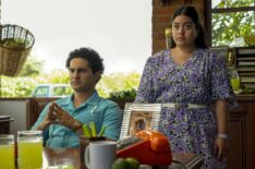 Enrique Arrizon and Keyla Monterroso Mejia in 'Acapulco' Season 4