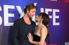 Adam Demos and Sarah Shahi attend Netflix's 'Sex/Life' Season 2 Special Screening