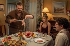 Charlie Cox, Lucy Freyer, and Malik Elassal in 'Adults'