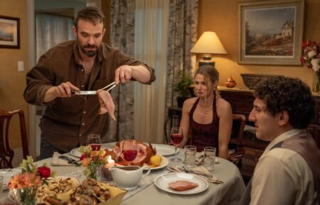 Charlie Cox, Lucy Freyer, and Malik Elassal in 'Adults'