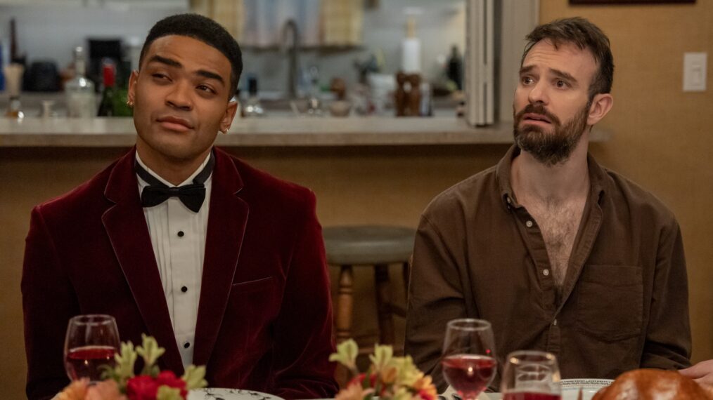 Owen Thiele and Charlie Cox in 'Adults'