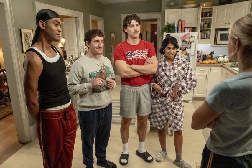 Owen Thiele, Malik Elassal, Jack Innanen, and Amita Rao in 'Adults' 