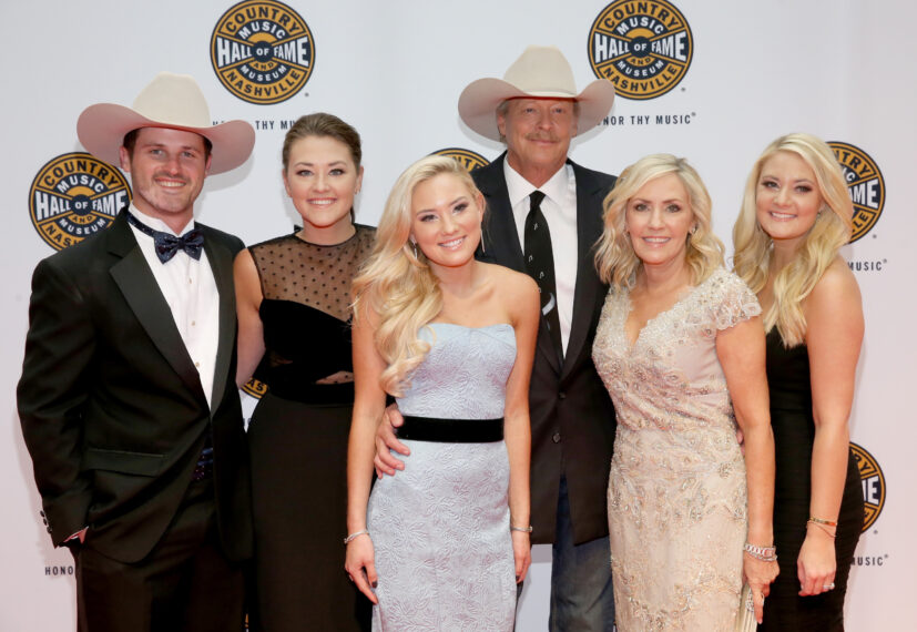 Ben Selecman, Mattie Jackson, Dani Jackson, Denise Jackson, and Alexandra Jackson attend the Country Music Hall of Fame and Museum Medallion Ceremony