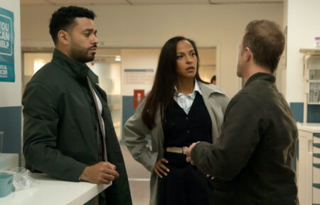 Ryan Broussard as Mike, Megalyn Echikunwoke as Gabrielle, and Scott Caan as Jason — 'Alert: Missing Persons Unit' Season 3 Episode 7 