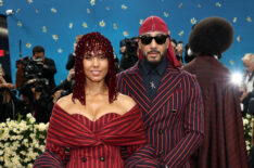 Alicia Keys and Swizz Beatz attend the 2025 Met Gala