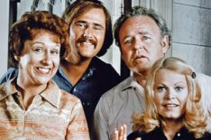 Jean Stapleton, Rob Reiner, Carroll O'Connor, and Sally Struthers in All In The Family