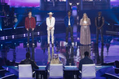 Slater Nalley, John Foster, Thunderstorm Artis, Breanna Nix, and Jamal Roberts — 'American Idol'