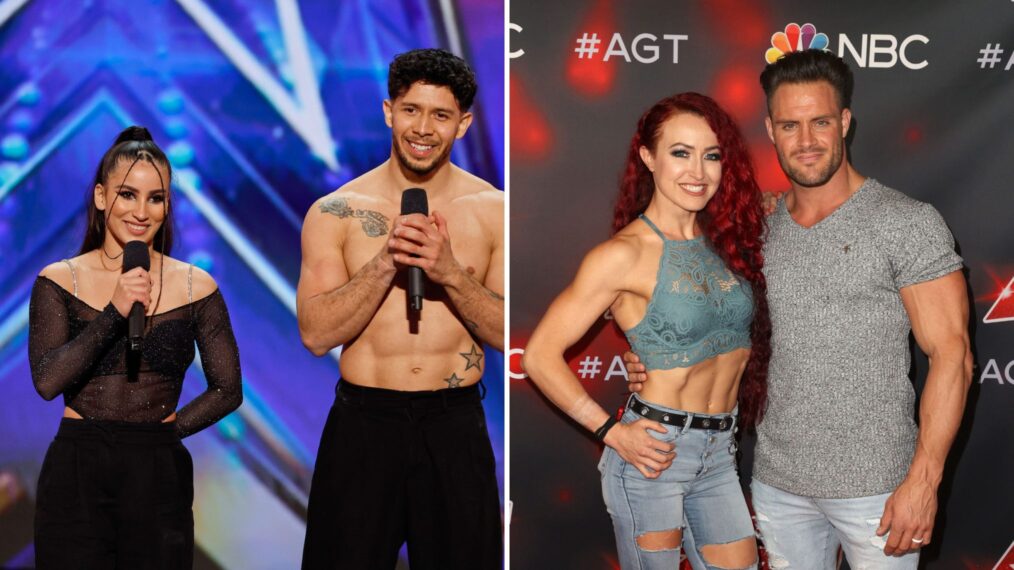 Sebastian and Sonia on 'America's Got Talent' Season 19; Mary Wolfe-Nielsen and Tyce Nielsen from aerial performance group Duo Transcend attend 'America's Got Talent' Season 16 at Dolby Theatre on September 07, 2021 in Hollywood, California.