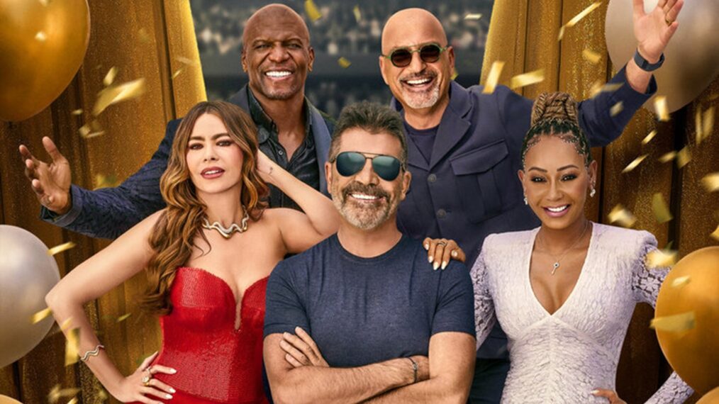 Sofia Vergara, Terry Crews Simon Cowell, Howie Mandel, and Mel B. for 'America's Got Talent' Season 20