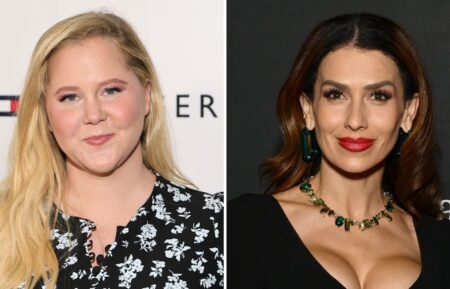 Amy Schumer and Hilaria Baldwin