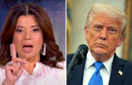 Ana Navarro and Donald Trump