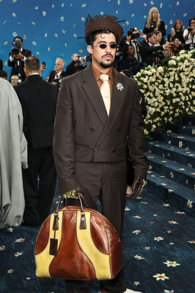 Bad Bunny attends the 2025 Met Gala