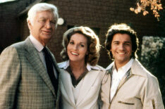 Buddy Ebsen, Lee Meriwether, and Mark Shera in Barnaby Jones