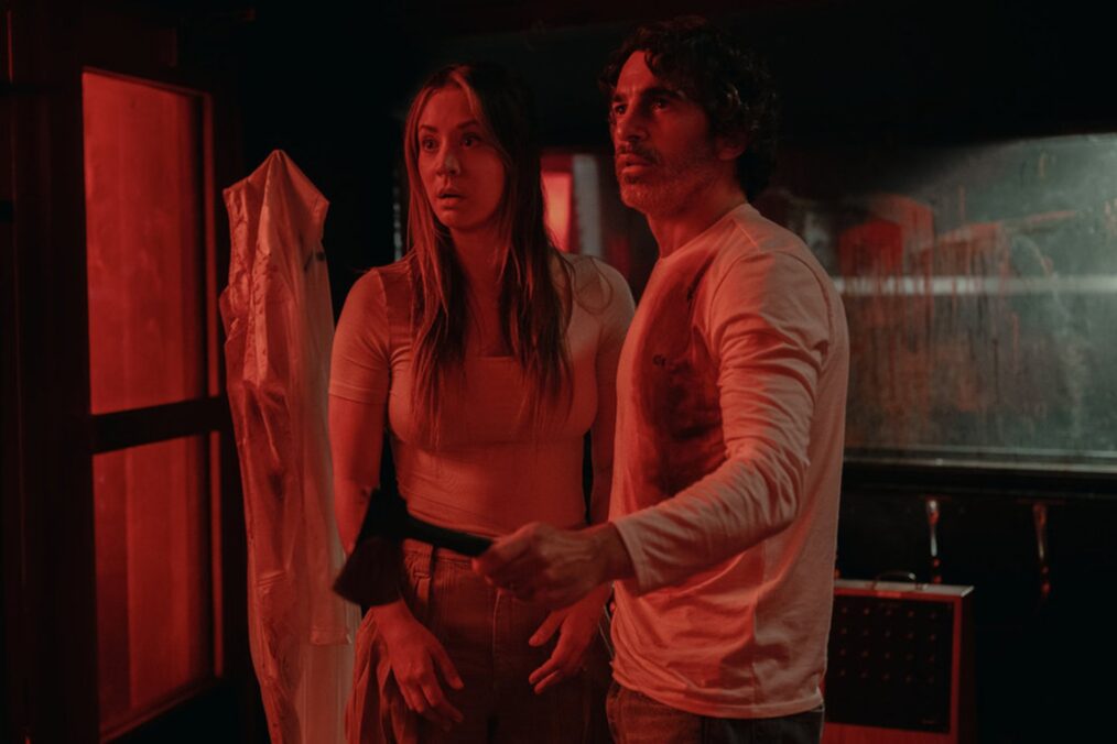 Kaley Cuoco and Chris Messina in 'Based on a True Story'