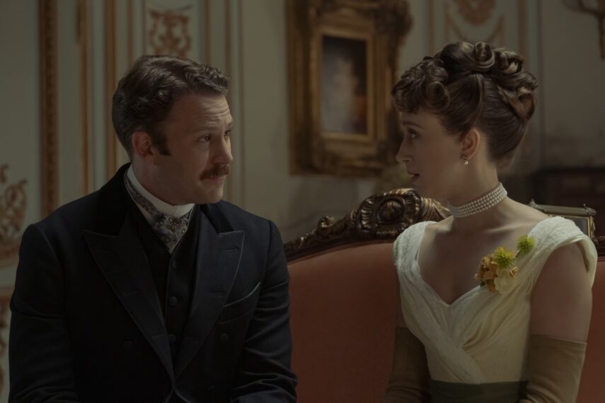Ben Lamb and Taissa Farmiga in The Golden Age