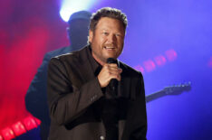 Blake Shelton performs onstage during the 60th Academy of Country Music Awards