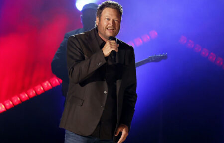 Blake Shelton performs onstage during the 60th Academy of Country Music Awards
