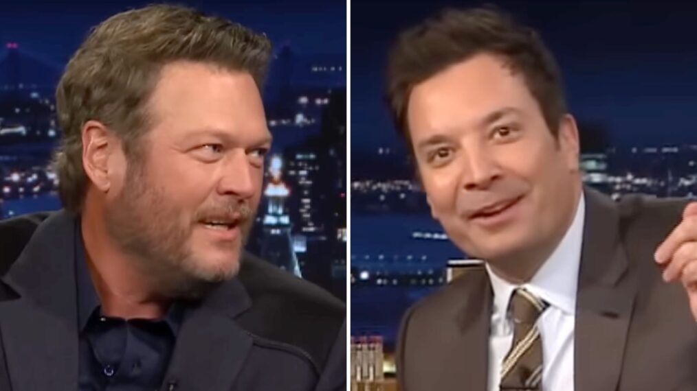 Blake Shelton and Jimmy Fallon
