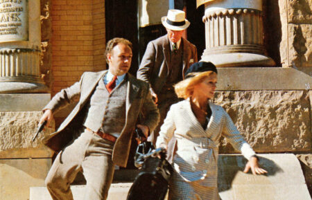 Gene Hackman, Warren Beatty, Faye Dunaway in 'Bonnie and Clyde' (1967)