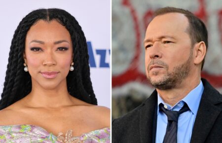 Sonequa Martin-Green, Donnie Wahlberg in 'Boston Blue'