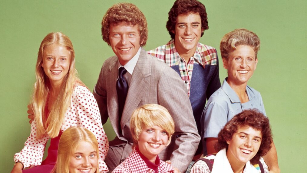 BRADY BUNCH, M Lookinland, S Olsen, M McCormick, F Henderson, C Knight, E Plumb, R Reed, B Williams, A Davis, 1969-1974, family portrait