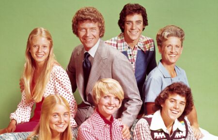 BRADY BUNCH, M Lookinland, S Olsen, M McCormick, F Henderson, C Knight, E Plumb, R Reed, B Williams, A Davis, 1969-1974, family portrait