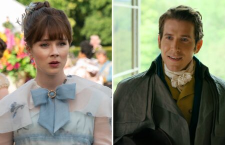 Claudia Jessie and Chris Fulton from 'Bridgerton'