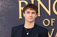 Calam Lynch attends the season two world premiere of 'The Lord Of The Rings: The Rings Of Power' at the BFI Southbank on August 20, 2024 in London, England.