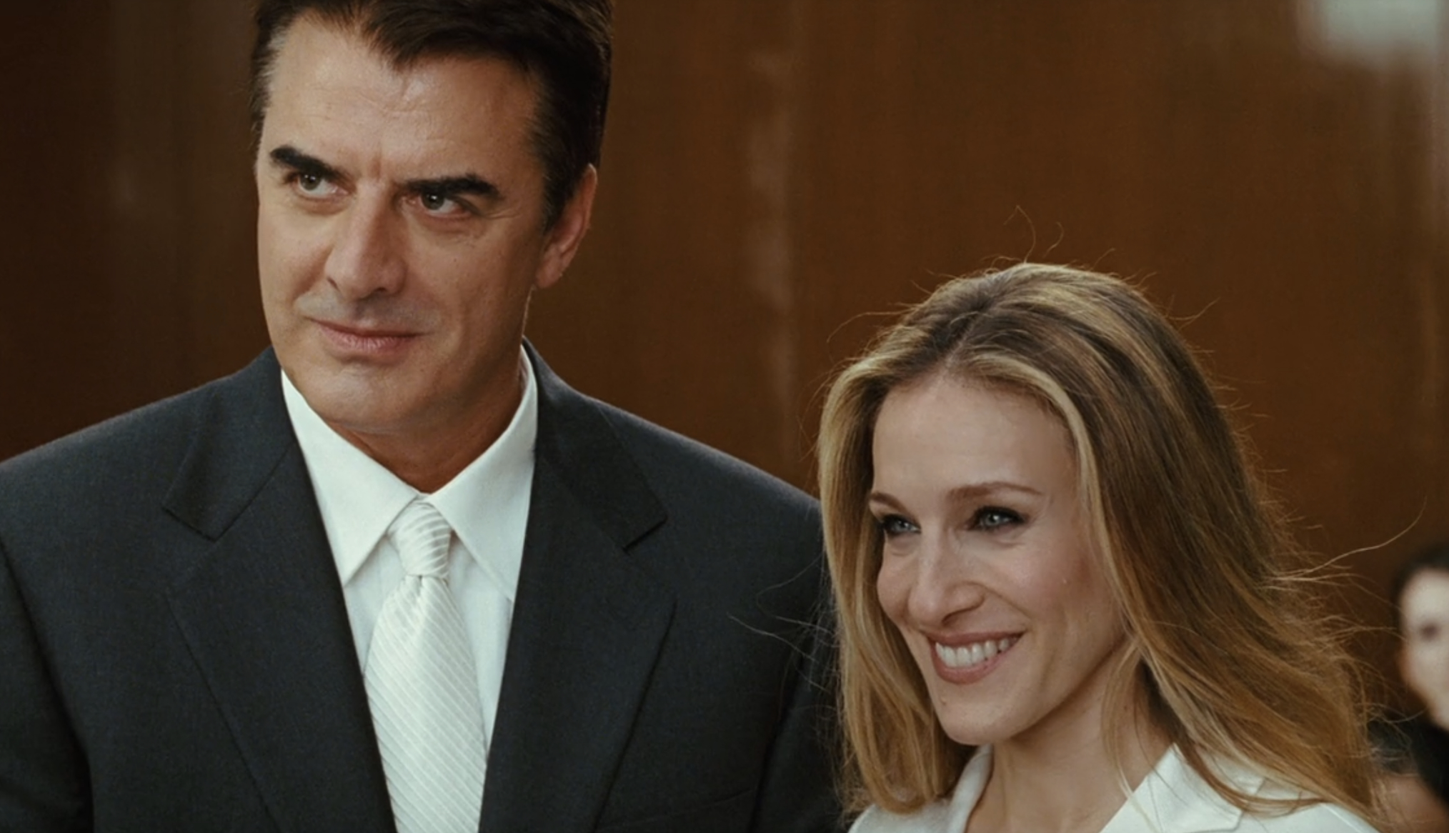 Chris Noth and Sarah Jessica Parker in 'Sex and the City: The Movie'