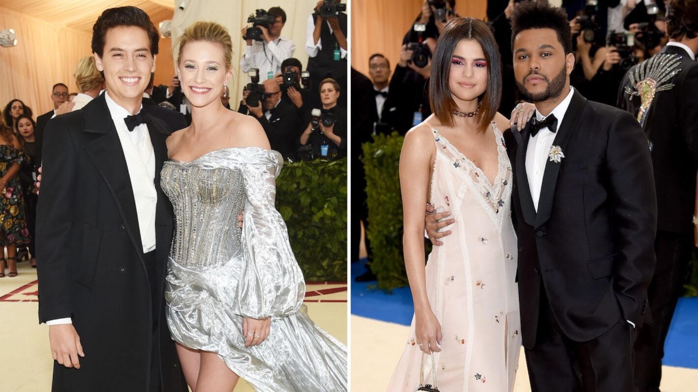 Cole Sprouse, Lili Reinhart at the Met Gala, Selena Gomez, The Weeknd at the Met Gala