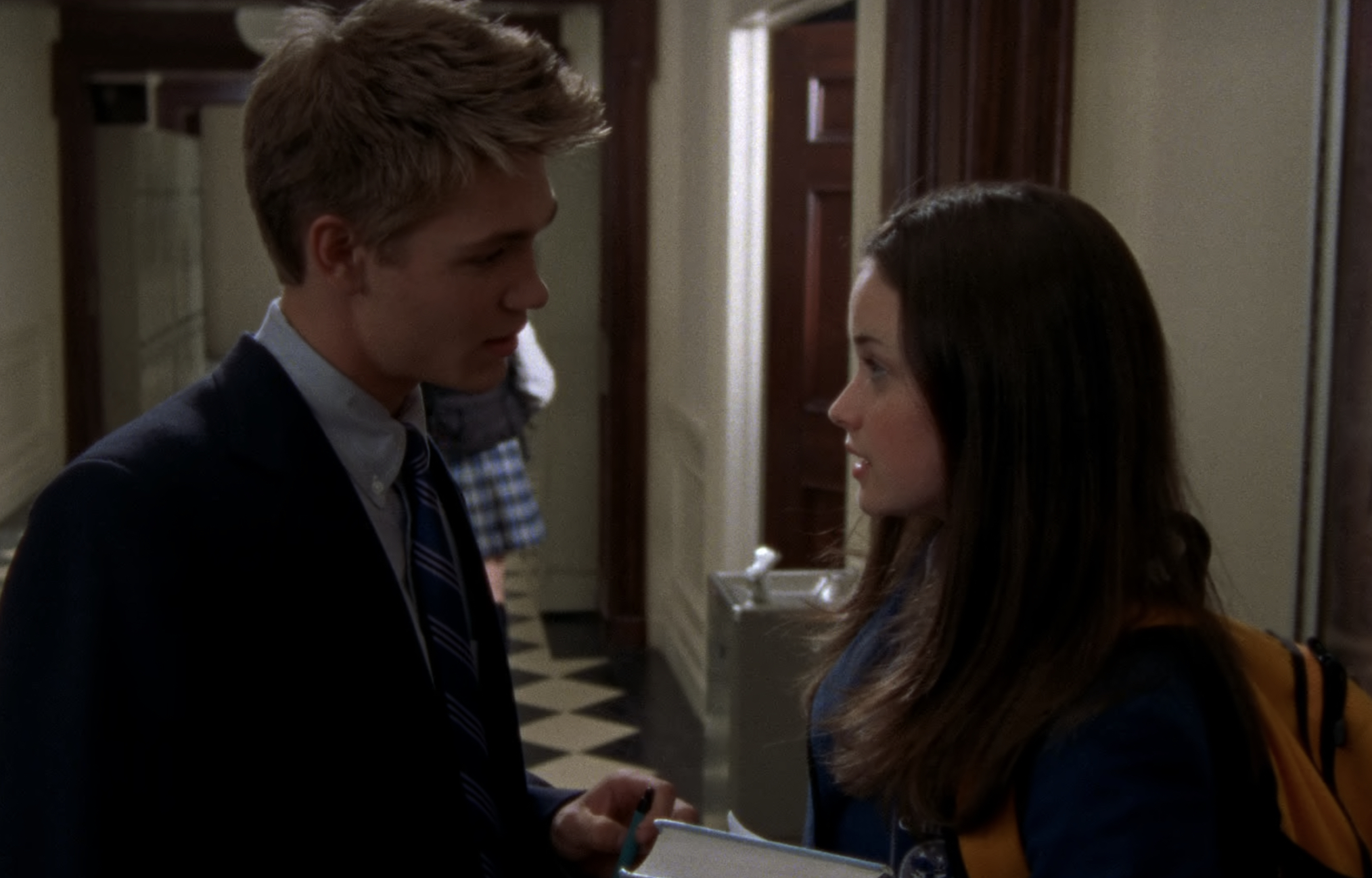 Chad Michael Murray and Alexis Bledel in 'Gilmore Girls'