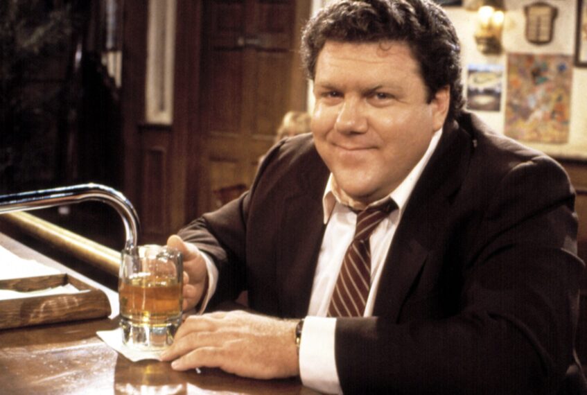 George Wendt in 'Cheers'
