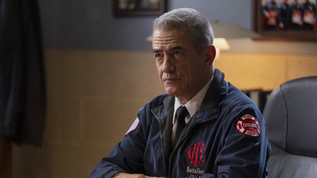 Dermot Mulroney as Chief Dom Pascal — 'Chicago Fire' Season 13 Episode 21 