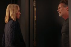 Jessy Schram as Dr. Hannah Asher, Steven Weber as Dr. Dean Archer — 'Chicago Med' Season 10 Finale '...Don't You Cry'