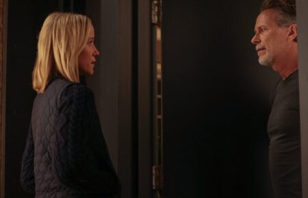 Jessy Schram as Dr. Hannah Asher, Steven Weber as Dr. Dean Archer — 'Chicago Med' Season 10 Finale 