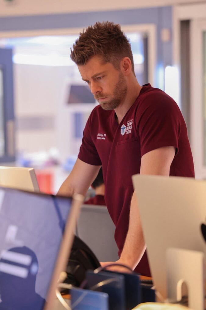 Luke Mitchell as Dr. Mitch Ripley — 'Chicago Med' Season 10 Finale 