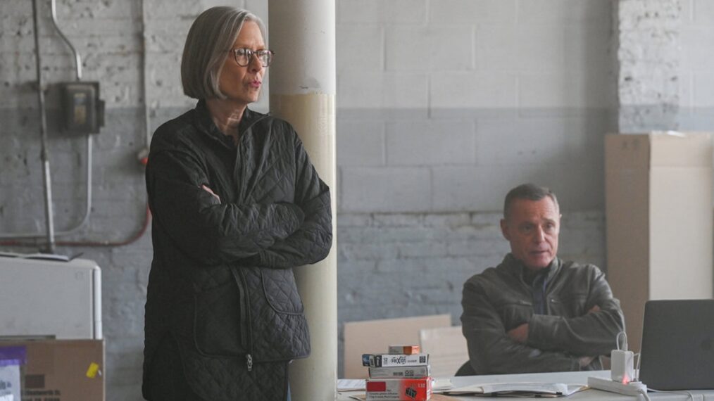 Amy Morton as Desk Sgt. Trudy Platt, Jason Beghe as Hank Voight — 'Chicago P.D.' Season 12 Finale 