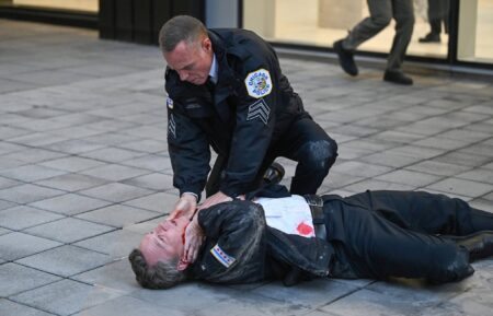 Shawn Hatosy as Deputy Chief Reid, Jason Beghe as Hank Voight — 'Chicago P.D.' Season 12 Finale 