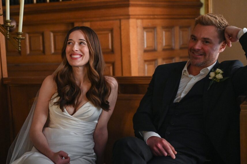Marina Squerciati as Officer Kim Burgess, Patrick John Flueger as Officer Adam Ruzek — 'Chicago P.D.' Season 12 Finale